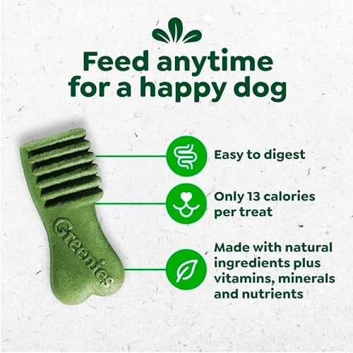 Greenies Anytime Bites Dog Treats, Original Flavor, 10.3 oz | Chewy, Low-Calorie Dog Snacks for Training & Treating thumbnail 2