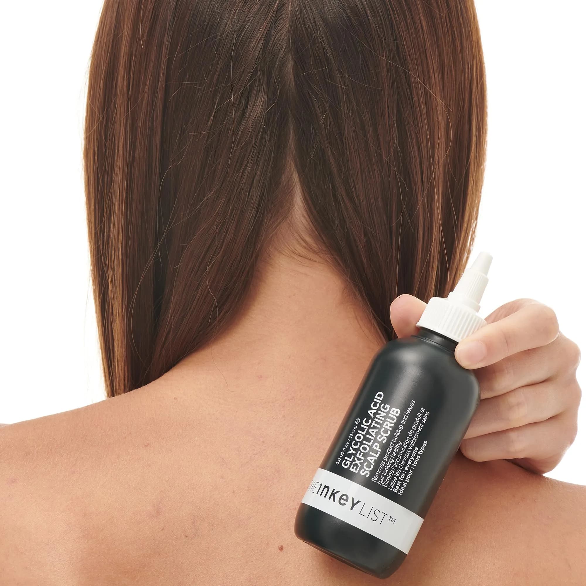 The INKEY List Glycolic Acid Exfoliating Scalp Scrub 150ml (5.07 fl oz) | Promotes Healthy Hair Growth & Balances Scalp Oil - view 7