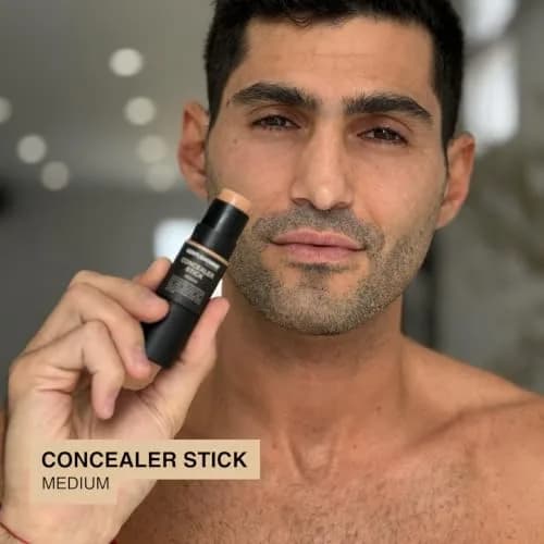 Gentlehomme Concealer Stick for Men - Medium - 0.28 Oz | Full Coverage, Buildable, All Skin Types thumbnail 2