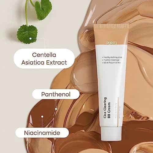 PURITO Cica BB Cream #15 Rose Ivory 30ml (1.01 Fl Oz) | Vegan & Cruelty-Free for Sensitive Skin thumbnail 4