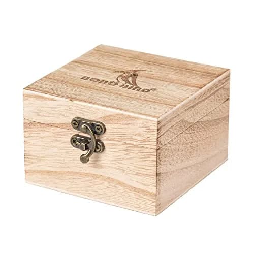 BOBO BIRD Women Wooden Watch Luxury Zebra Wood Quartz 40mm | Casual & Business Style thumbnail 5