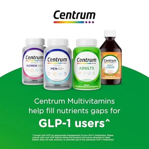 Centrum Silver Men's 50+ Multivitamin 200 Tablets | Supports Memory, Cognition & Muscle Health thumbnail 8