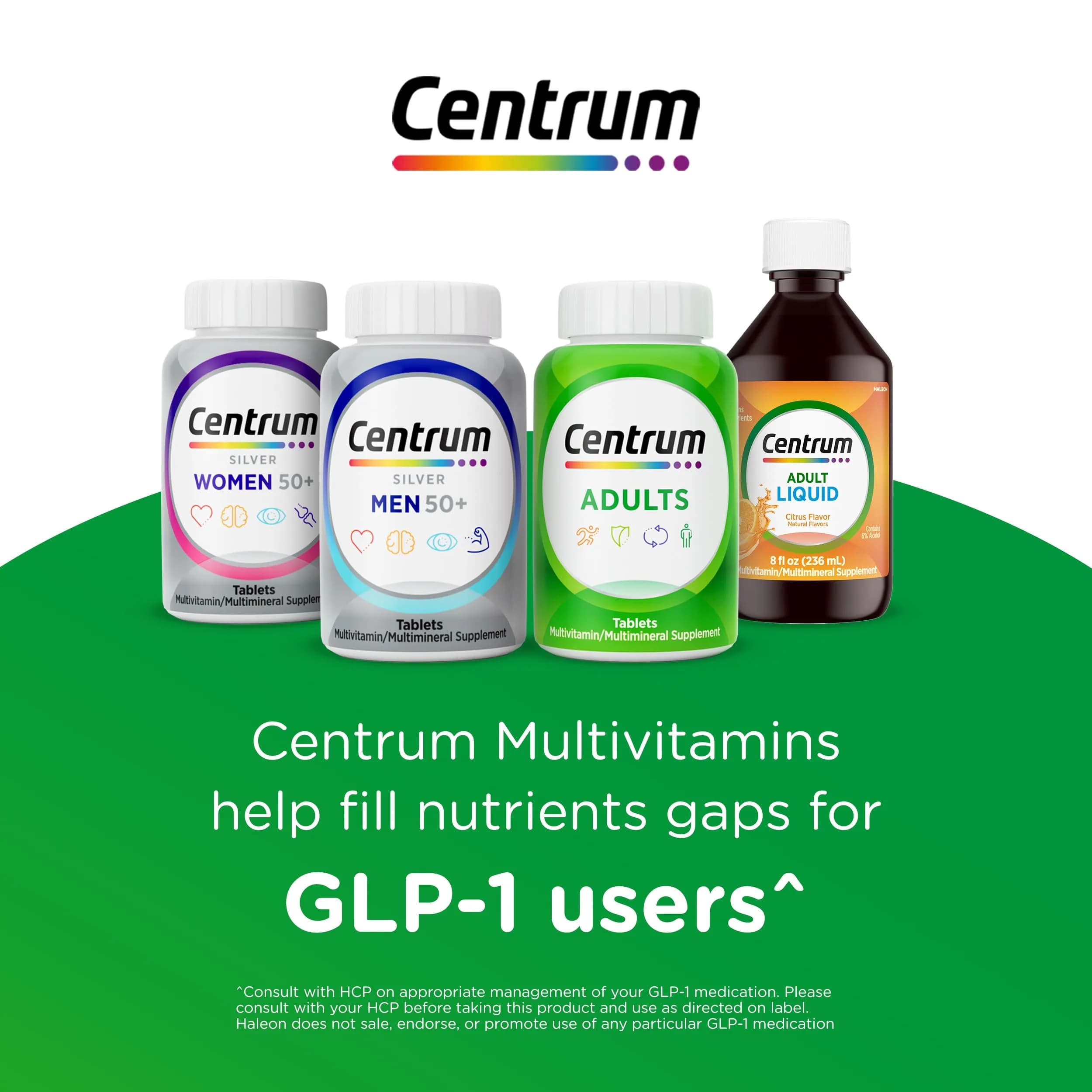 Centrum Silver Men's 50+ Multivitamin 200 Tablets | Supports Memory, Cognition & Muscle Health - view 8