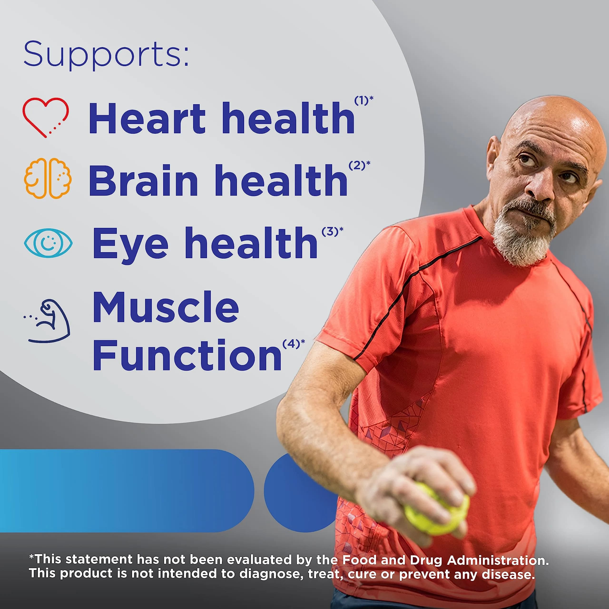 Centrum Silver Men's 50+ Multivitamin with Vitamin D3, B-Vitamins, Zinc for Memory and Cognition, 200 Count - view 5