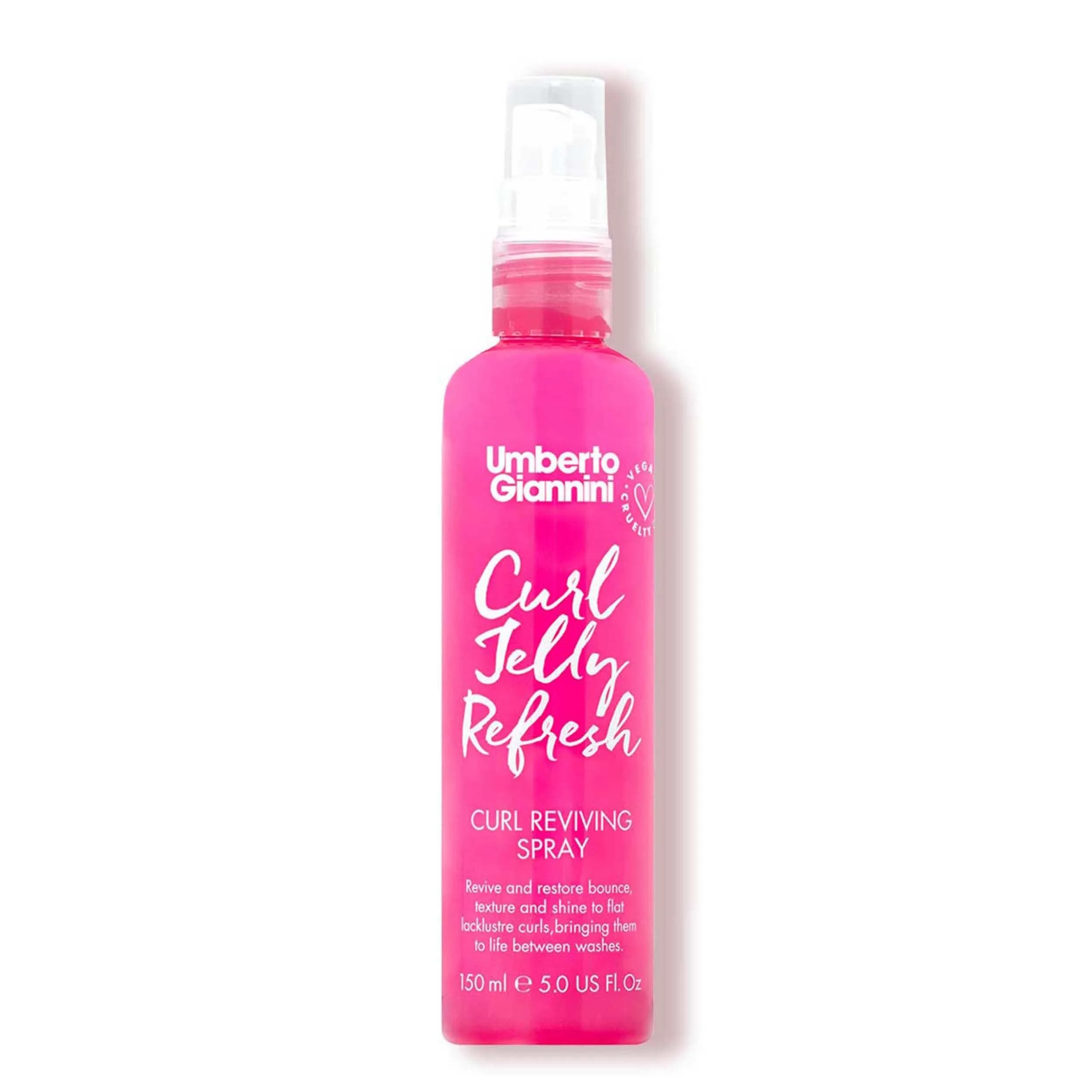 Umberto Giannini Curl Jelly Refresh Spray 148ml (5 fl Oz) | Vegan & Cruelty-Free Curl Refresher - main product image