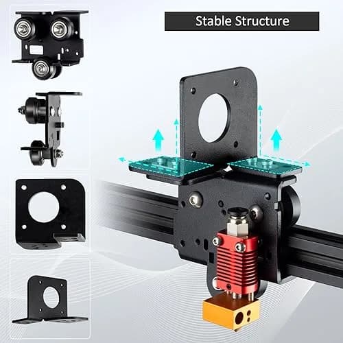 UniTak3D Direct Drive Upgrade Bracket for Ender 3 V2, Pro, Aquila | 0.18 kg (0.3968 lb) thumbnail 5