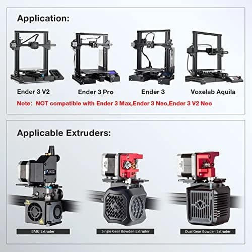 UniTak3D Direct Drive Upgrade Bracket for Ender 3 V2, Pro, Aquila | 0.18 kg (0.3968 lb) thumbnail 6