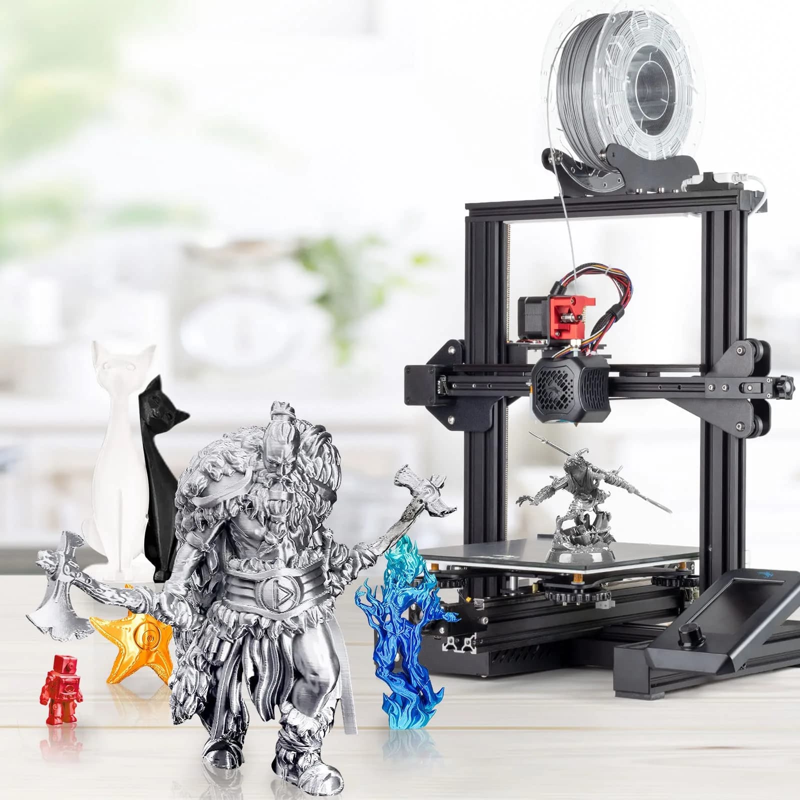 UniTak3D Direct Drive Upgrade Bracket for Ender 3 V2, Pro, Aquila | 0.18 kg (0.3968 lb) - view 8