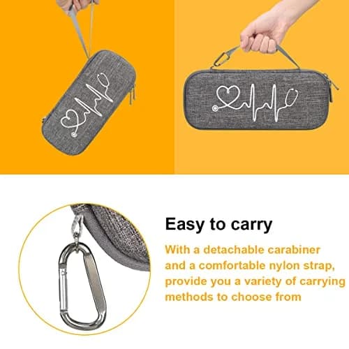 BOVKE Hard Case for 3M Littmann Classic III/Cardiology IV/MDF Stethoscope | Durable, Compact & Waterproof thumbnail 5