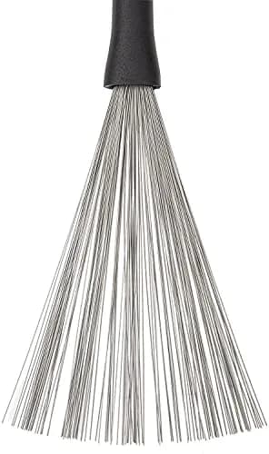 Jiayouy Retractable Drum Wire Brushes with Rubber Handle & Steel Wire, 320mm (12.5") | For Cajon, Jazz, Acoustic Drums thumbnail 4