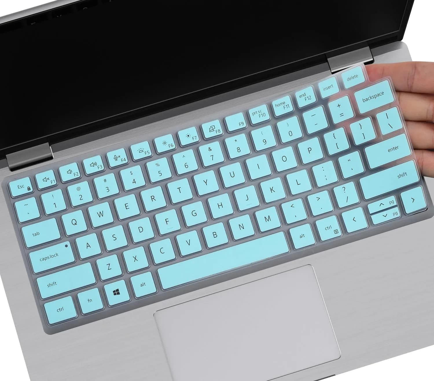 CaseBuy Mint Silicone Keyboard Cover for Dell Latitude 14-15.6" Laptops | Protects from Dust & Spills — Mint