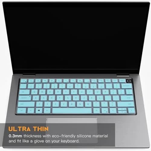 CaseBuy Mint Silicone Keyboard Cover for Dell Latitude 14-15.6" Laptops | Protects from Dust & Spills thumbnail 5
