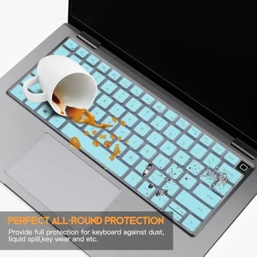 CaseBuy Mint Silicone Keyboard Cover for Dell Latitude 14-15.6" Laptops | Protects from Dust & Spills thumbnail 6