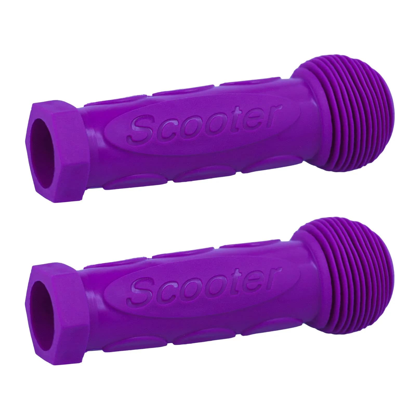 Gladeer Kids Scooter Handle Grips Replacement Handlebars for 2/3/4 Wheels Child Kick Push Scooters Bike Rocking Car, 2-Pack (Dark Purple) - main product image