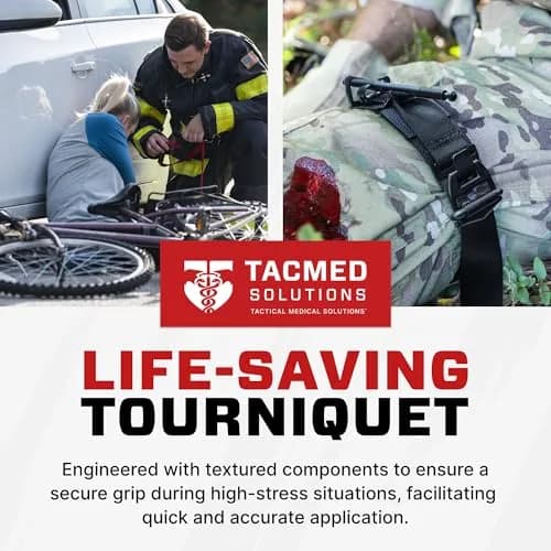 SOF TOURNIQUET Generation 5 | Military-Grade Bleeding Control Tourniquet, Black, Essential First Aid (105g) thumbnail 8