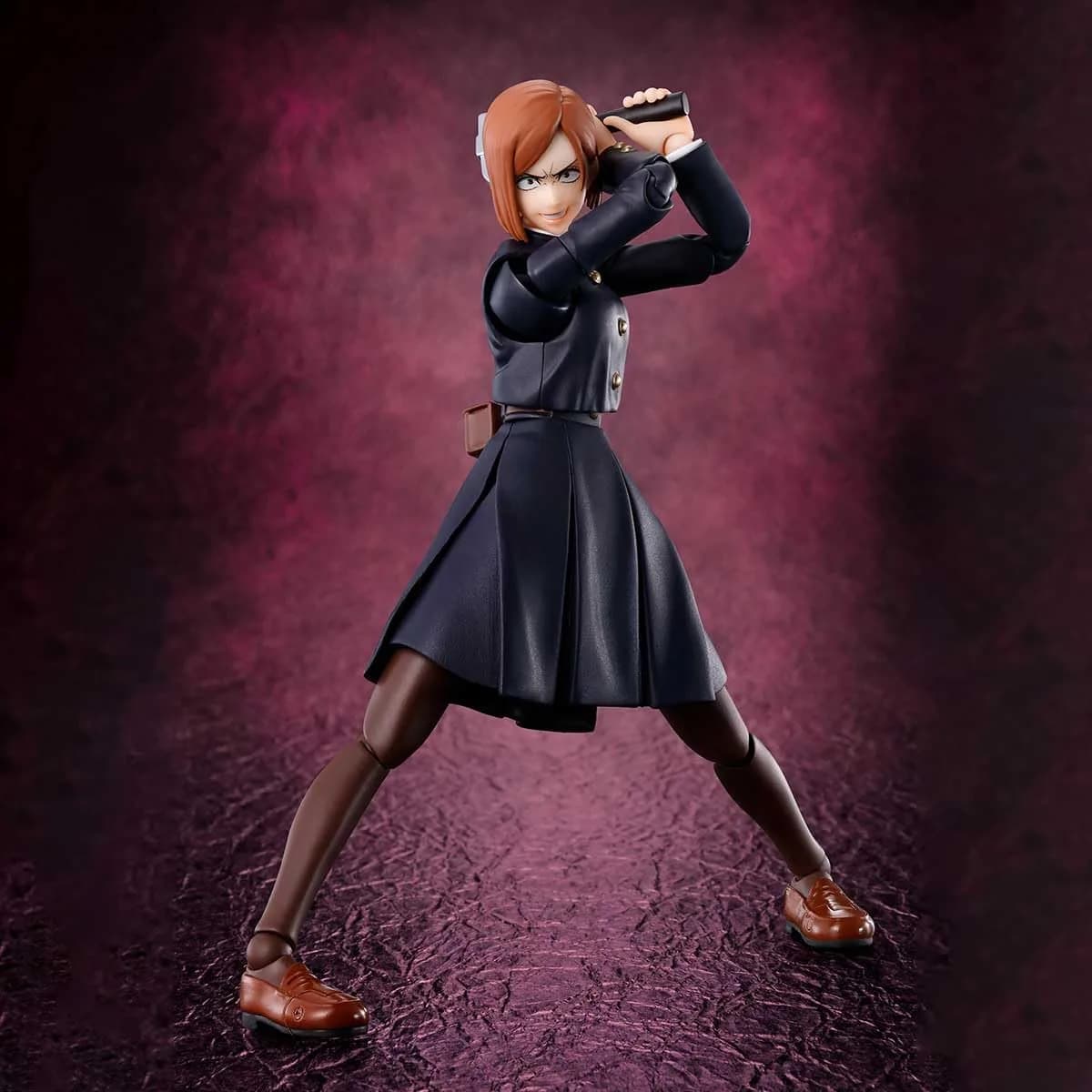 TAMASHII NATIONS Nobara Kugisaki S.H.Figuarts Action Figure | Fully Articulated Anime Collectible - view 5