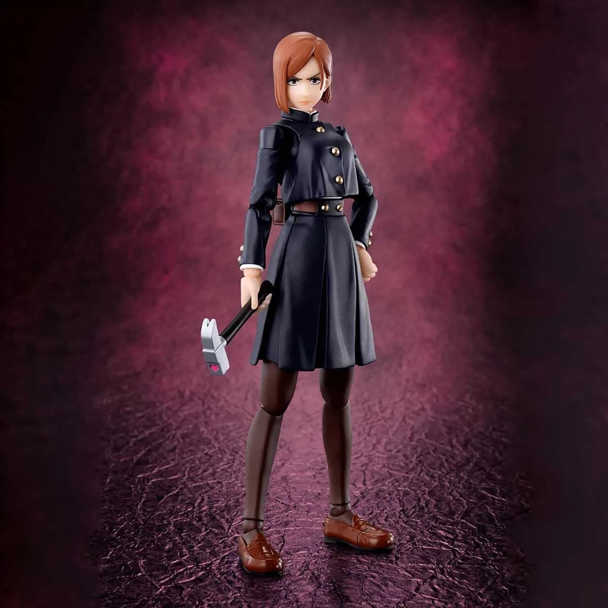 TAMASHII NATIONS Nobara Kugisaki S.H.Figuarts Action Figure | Fully Articulated Anime Collectible - view 2