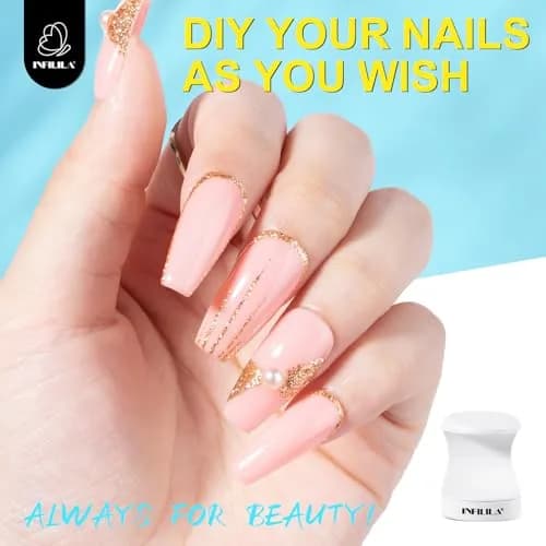 NXJ INFILILA Mini UV LED Nail Lamp 16W, Portable USB Gel Dryer | Single Finger Curing thumbnail 6