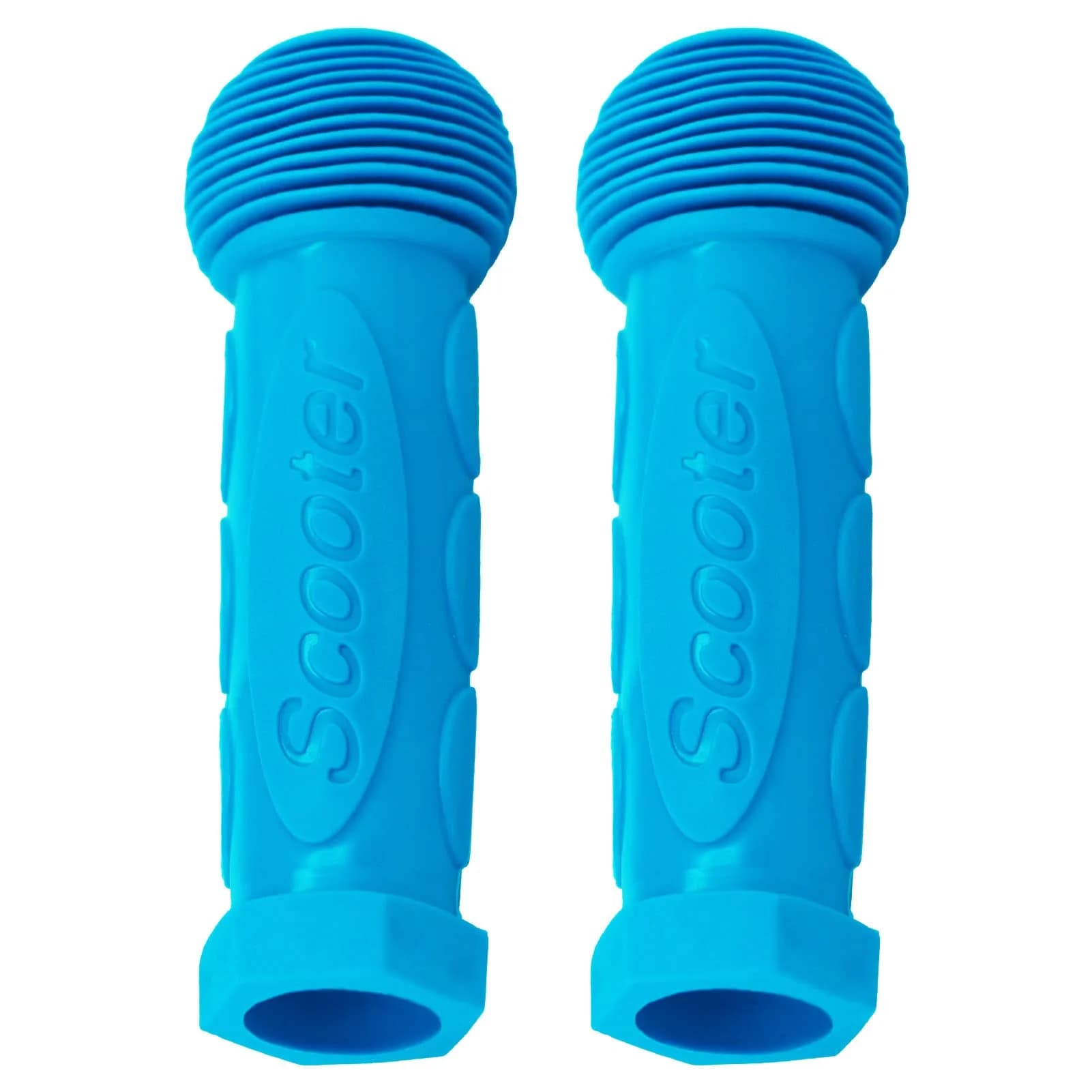 Gladeer Kids Scooter Handle Grips Replacement Handlebars for 2/3/4 Wheeled Child Kick Scooters Bike Rocking Car, 2-Pack (Sky Blue) - view 2