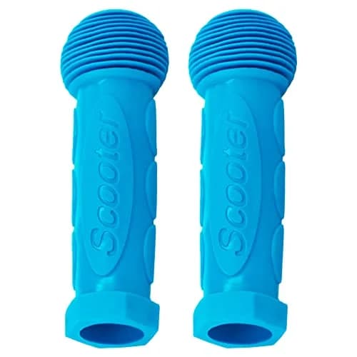 Gladeer Kids Scooter Handle Grips Replacement Handlebars for 2/3/4 Wheeled Child Kick Scooters Bike Rocking Car, 2-Pack (Sky Blue) thumbnail 2