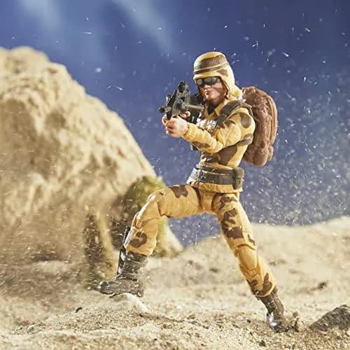 G.I. Joe Classified Series Dusty Action Figure 6-Inch Scale | Collectible Military Toy with Custom Art Packaging thumbnail 7
