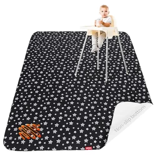 Moonsea Large Splat Mat Waterproof Floor Mat 54"x72" (137cm x 183cm) | Protects Floors & Tables from Messes thumbnail 1