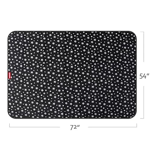 Moonsea Large Splat Mat Waterproof Floor Mat 54"x72" (137cm x 183cm) | Protects Floors & Tables from Messes thumbnail 2