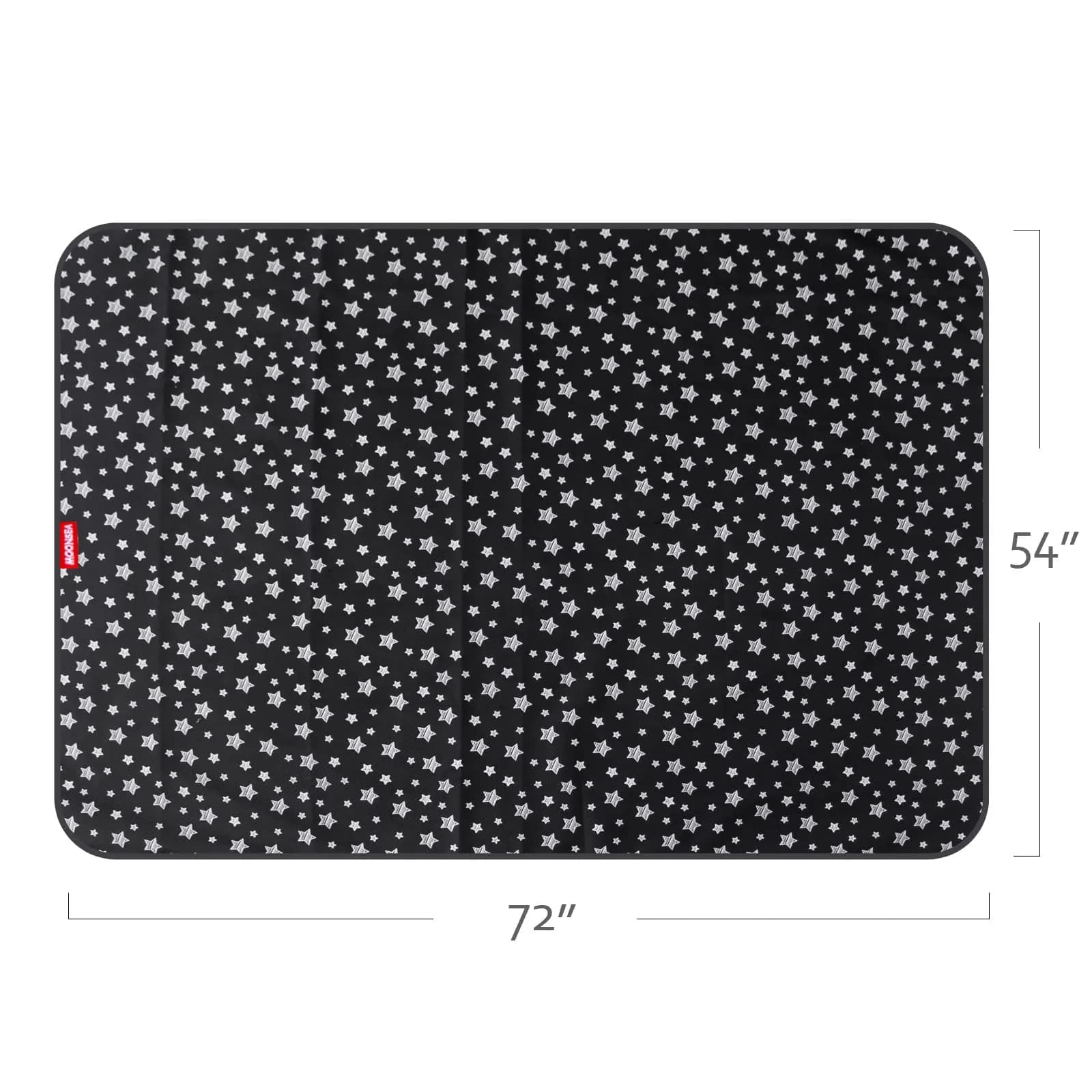Moonsea Large Splat Mat Waterproof Floor Mat 54"x72" (137cm x 183cm) | Protects Floors & Tables from Messes - view 2