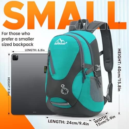 sunhiker Small Hiking Backpack Women Men 20L Lightweight Travel Daypack for Cycling & Camping thumbnail 4
