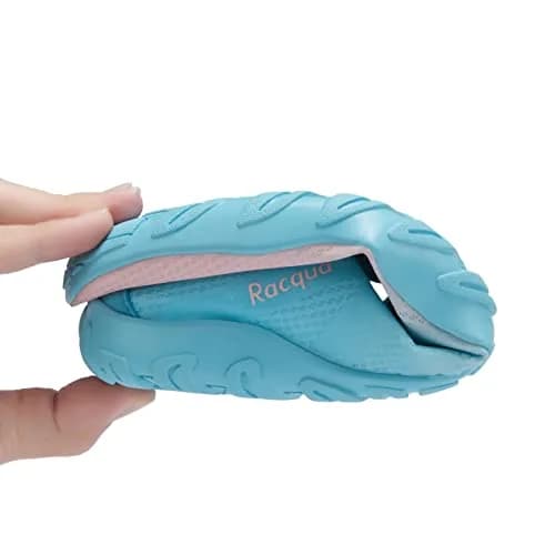 Racqua Water Swim Shoes for Women Gradient Pink/Blue 11 W/10 M | Quick Dry Breathable Aqua Shoes thumbnail 7