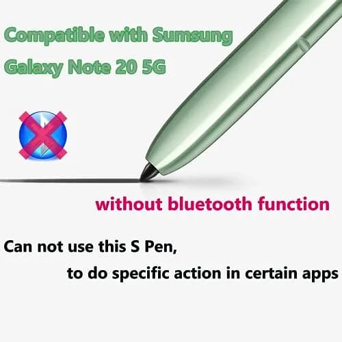 PCTC Stylus S Pen Replacement for Samsung Galaxy Note 20 5G (Mystic Green) | 4096 Levels Pressure Sensitivity thumbnail 3