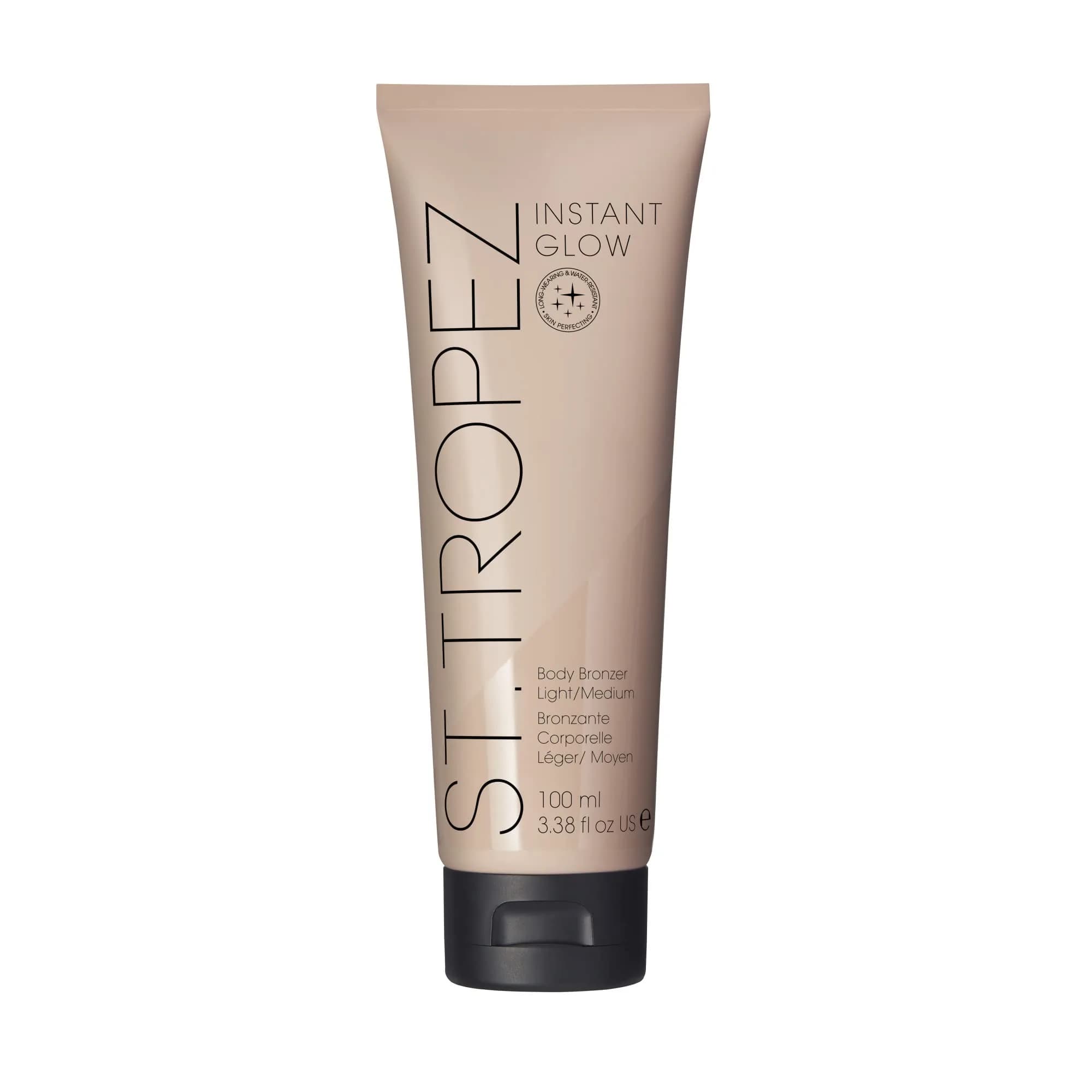 St. Tropez Self Tanner Instant Glow Body Bronzing Mousse | No-Commitment Tan for Sensitive Skin (70-120 chars) — 3.4 Ounce