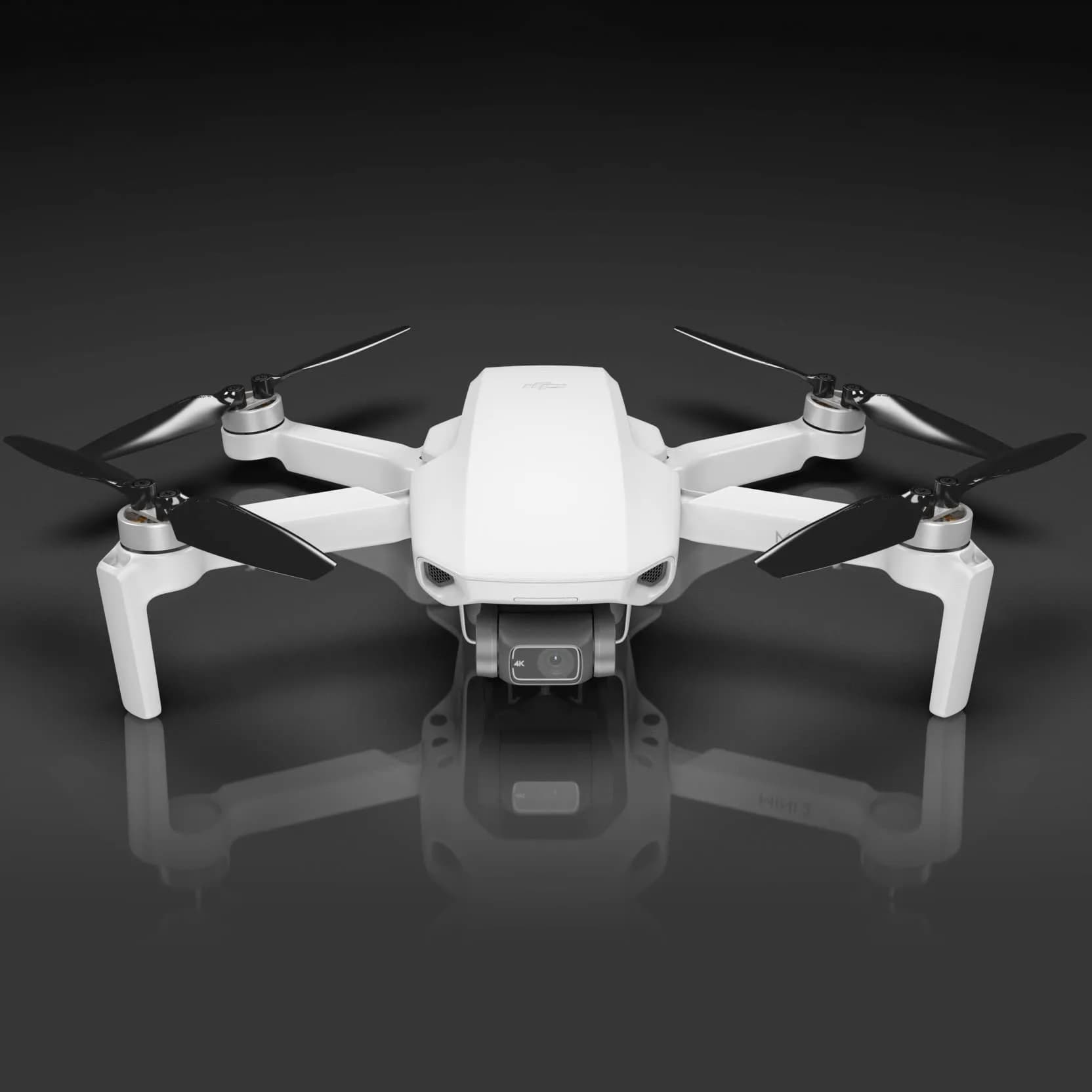 Master Airscrew Stealth Propellers for DJI Mini 2/SE/4K - Black, 4 Propellers (8 Blades) | Low-Noise Operation & Longer Flight Time - view 3
