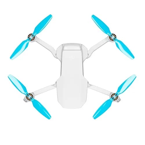 Master Airscrew Stealth Propellers for DJI Mini 2/SE/4K Blue | Quieter Flights & Longer Flight Time thumbnail 7
