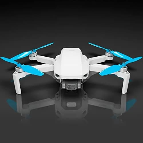 Master Airscrew Stealth Propellers for DJI Mini 2/SE/4K Blue | Quieter Flights & Longer Flight Time thumbnail 3