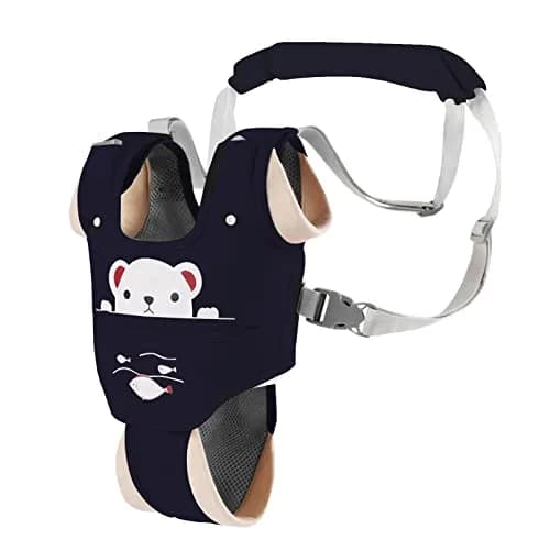 Ocanoiy Baby Walking Harness Handheld Baby Walker Assistant Belt with Detachable Crotch, Dark Blue, 9-24 Months thumbnail 2
