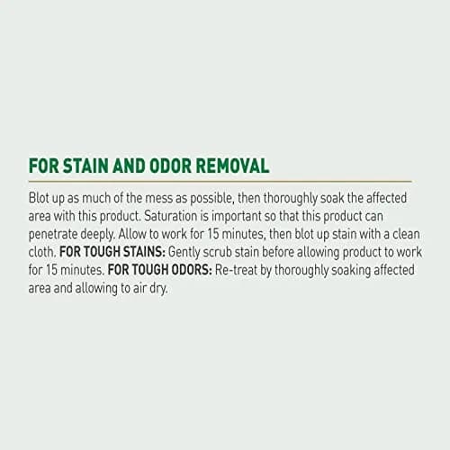 Nature's Miracle Dog Urine Destroyer Plus Enzymatic Cleaner 946ml (32 Fl Oz) | Tough on Dog Urine Stains & Odors thumbnail 3
