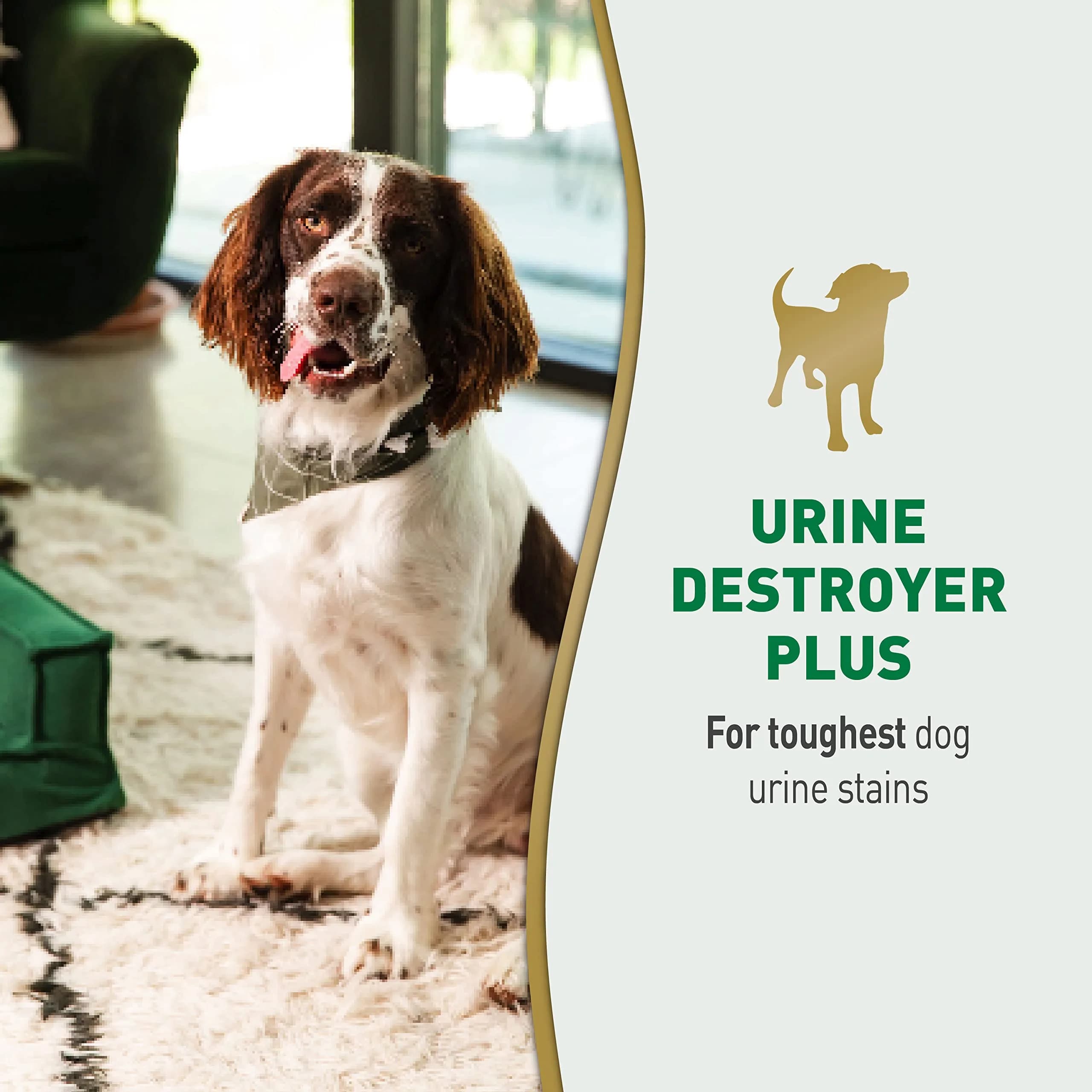 Nature's Miracle Dog Urine Destroyer Plus Enzymatic Cleaner 946ml (32 Fl Oz) | Tough on Dog Urine Stains & Odors - view 3
