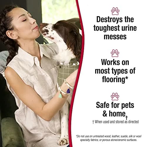 Nature's Miracle Dog Urine Destroyer Plus Enzymatic Cleaner 3.78 L (1 gal) | Trusted Pet Mess Cleanup thumbnail 6
