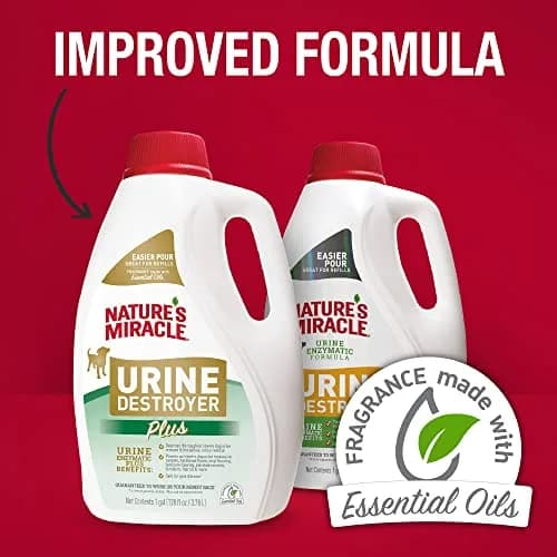 Nature's Miracle Dog Urine Destroyer Plus Enzymatic Cleaner 3.78 L (1 gal) | Trusted Pet Mess Cleanup thumbnail 9