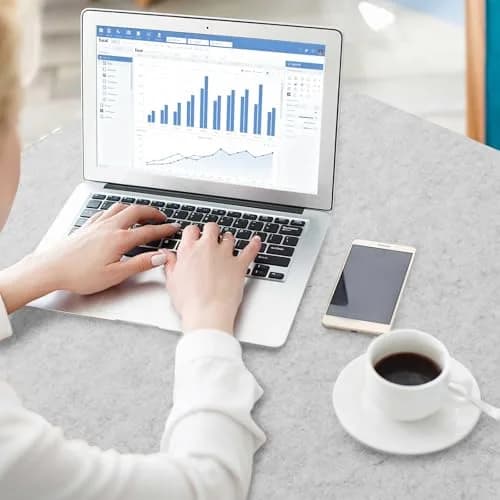 DAWNTREES Large Felt Desk Mat 100cm x 40cm (40"x16") | Smooth Glide & Non-Slip Grip thumbnail 7