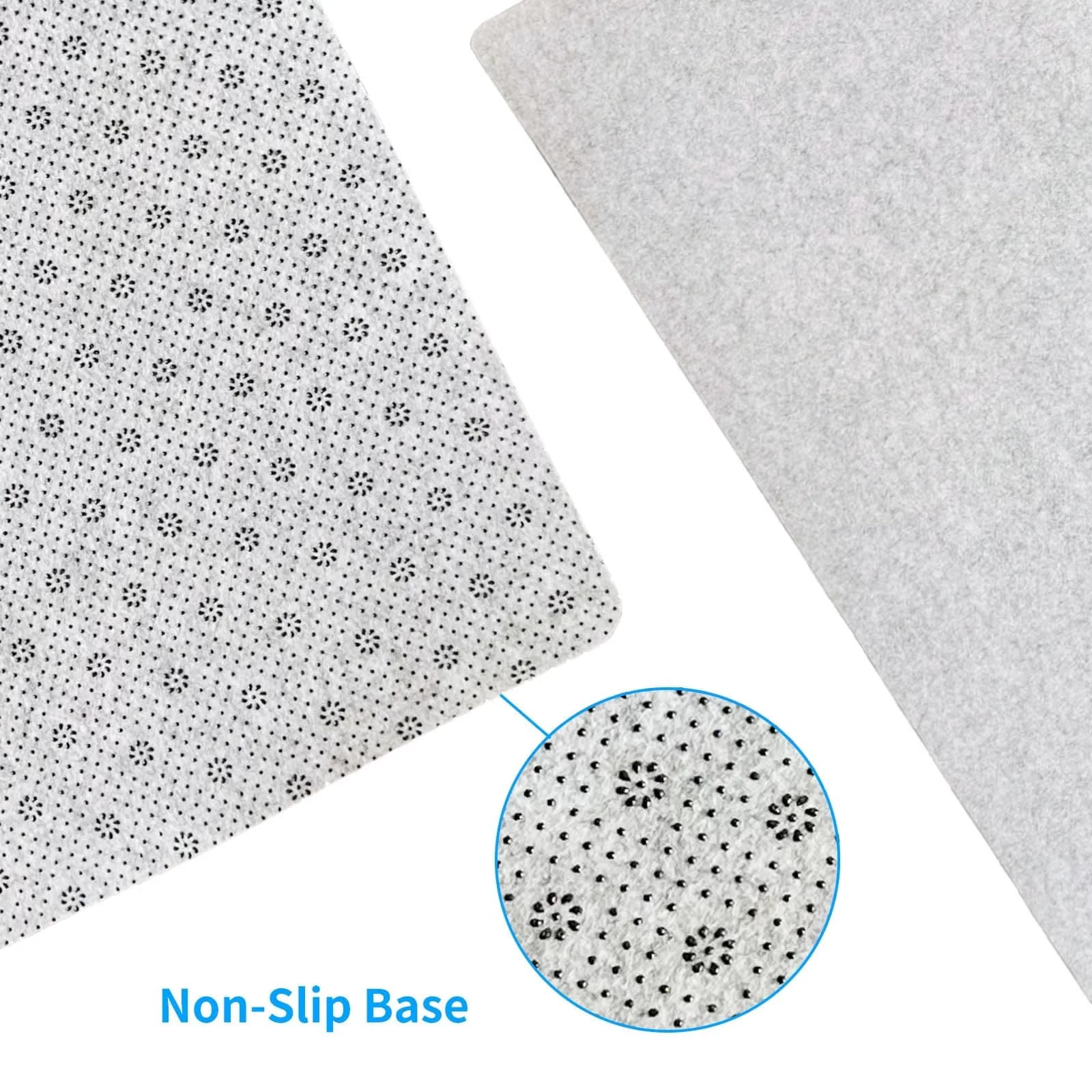 DAWNTREES Non-Slip Felt Desk Mat 90cm x 40cm (36"x16") | Protects Desks from Scratches and Spills - view 5