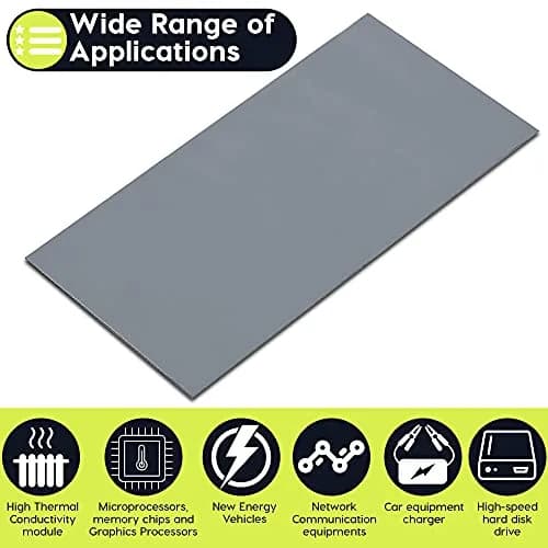 Gelid Solutions GP-Extreme 12W Thermal Pad 80x40x3.0mm (2-Pack) | High Conductivity Gap Filler for PCBs thumbnail 5