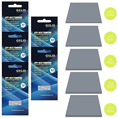 Gelid Solutions GP-Extreme 12W/mK Thermal Pad 80x40x1.5mm (2-Pack) | High Conductivity for GPUs, Laptops, Consoles thumbnail 7