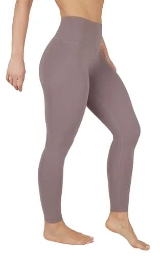 Yogalicious Womens Workout Legging High Waisted Squat Proof Sculpting Pant - Mocha - XL | Soft, Trendy & Supportive (70-120 chars) thumbnail 3