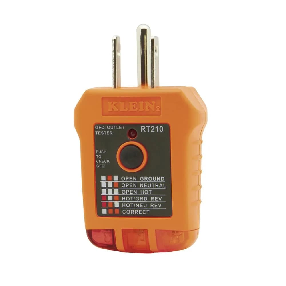 Klein Tools 80023P Home Inspector Tool Kit with Digital Moisture Meter, Non-Contact Voltage Tester, GFCI Outlet Tester, 3-Piece | 0.39 kg (0.85 lb) - view 6