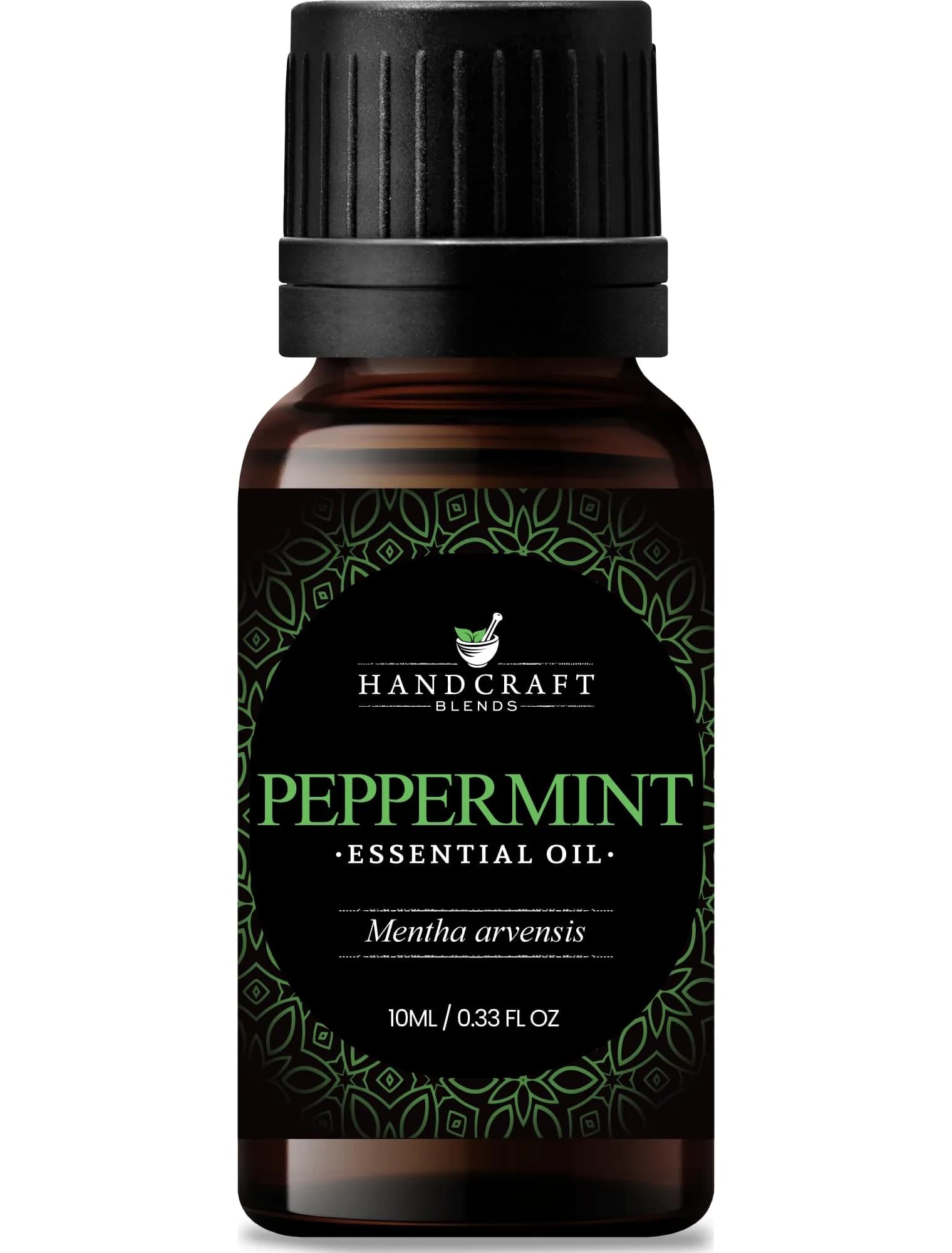 Handcraft Blends Peppermint Essential Oil 0.33 Fl Oz (10 ml) | Pure & Natural for Soap Making - main product image