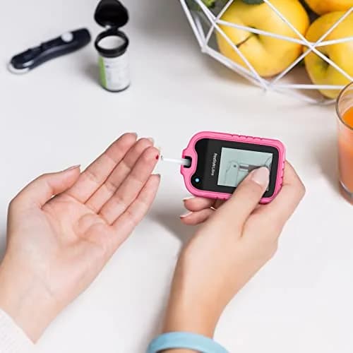 MEDMAX Silicone Case for Freestyle Libre 3 2 / Reader, Magenta | Protects Insulin Pump from Damage thumbnail 6