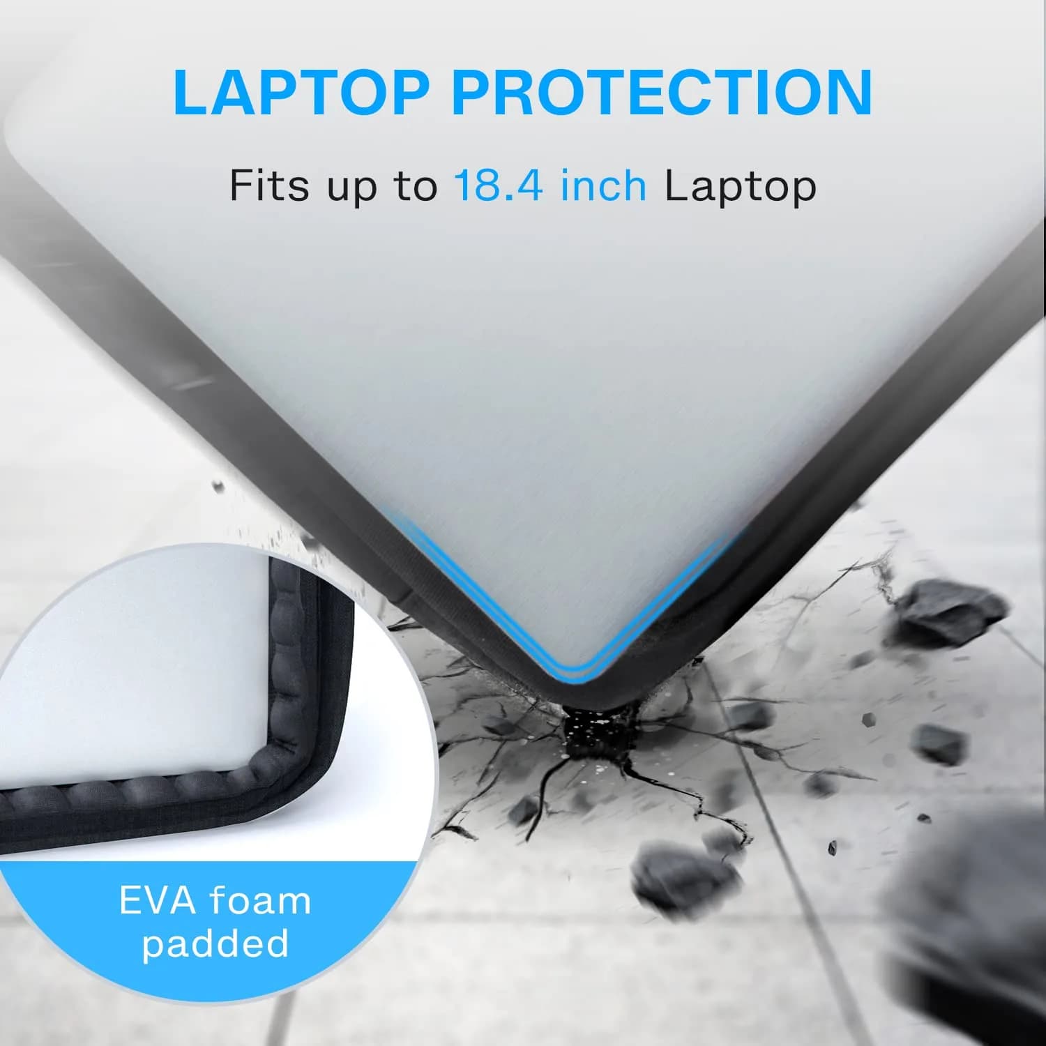 BAGSMART Expandable Laptop Briefcase for 18.4 Inch Laptops | Water-Resistant Business Travel Bag - view 8