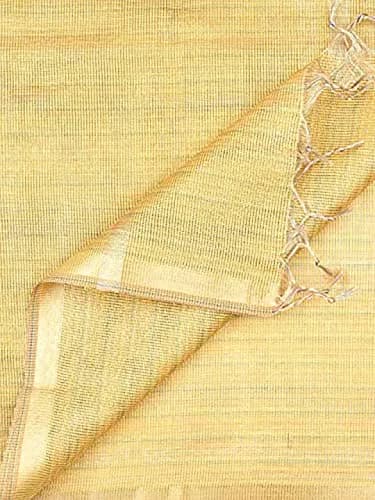DUPATTA BAZAAR Men's Two Toned Gold Silk Dupatta | Elegant Ethnic Accessory for Men thumbnail 2